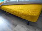 slaapbank ikea Nyhamn, Huis en Inrichting, Slaapkamer | Slaapbanken, Ophalen, Zo goed als nieuw, Tweepersoons, 140 cm
