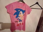 Sonic the Hedgehog T-Shirt L, Maat 42/44 (L), Ophalen of Verzenden, Roze, Zo goed als nieuw