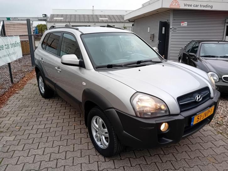 Hyundai Tucson 2.0 I BJ2006 NIEUWE APK! SLECHTS 155DKM!, Auto's, Hyundai, Bedrijf, Tucson, ABS, Airbags, Airconditioning, Bluetooth