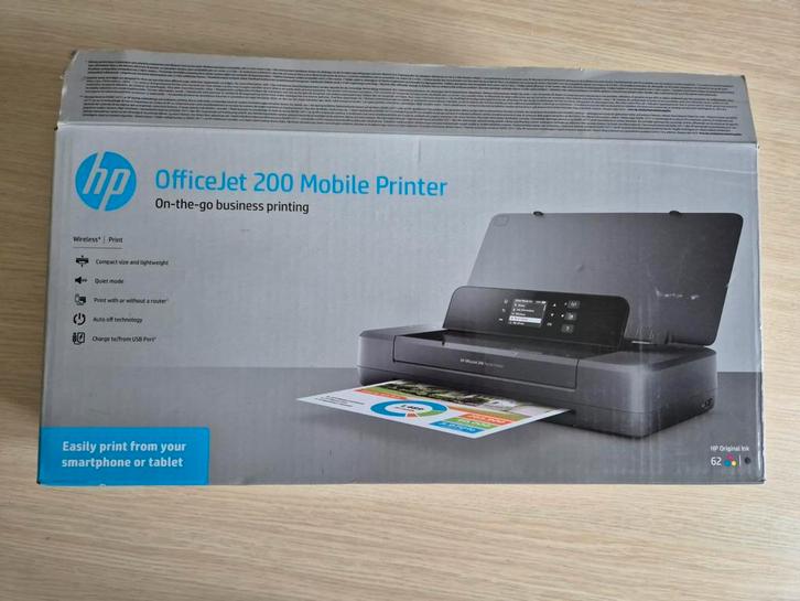 HP Officejet 200 mobile printer met WiFi, Computers en Software, Printers, Zo goed als nieuw, Ophalen of Verzenden