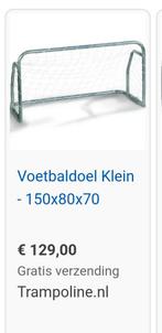 Voetbal doelen 2 stuks 150x80x70, Sport en Fitness, Voetbal, Zo goed als nieuw, Ophalen