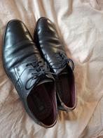 Bugatti Zwarte Leren Schoenen Maat 42, Bugatti, Zwart, Ophalen of Verzenden, Gedragen