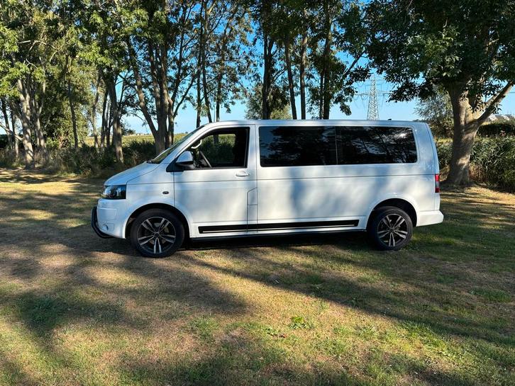 Volkswagen Transporter Kombi 2.0TDI 103KW L2h1 Dsg7 2014 Wit, Auto's, Volkswagen, Particulier, Transporter, Diesel, E, Overige carrosserieën