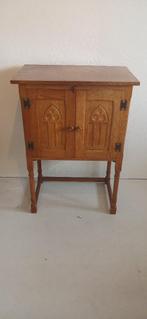 vintage kastje € 50,00, Ophalen, Eikenhout, 50 tot 100 cm, 25 tot 50 cm