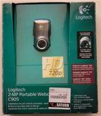 Logitech Webcam C 905 – Carl Zeiss Optiek & Autofocus, Ophalen of Verzenden, Zo goed als nieuw