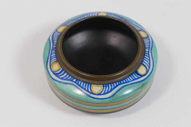 Plateel bakje Zuid-Holland Corona, Antiek en Kunst, Antiek | Keramiek en Aardewerk, Ophalen of Verzenden