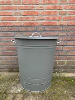 KNODD vuilnis-/opslagemmer met deksel zwart, Huis en Inrichting, Woonaccessoires | Prullenbakken, Ophalen, 50 tot 75 cm, 40 liter of meer