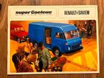 Renault Saviem Super Goelette brochure, Verzenden, Zo goed als nieuw, Renault
