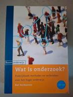 Nel Verhoeven - Wat is onderzoek?, Ophalen of Verzenden, Zo goed als nieuw, Nel Verhoeven
