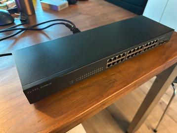 ZyXEL GS1900-24 24 poorts Gigabit switch aangeboden beschikbaar voor biedingen
