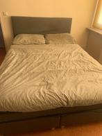 Bed met matras, Huis en Inrichting, Slaapkamer | Bedden, Ophalen, Gebruikt, Tweepersoons, 140 cm