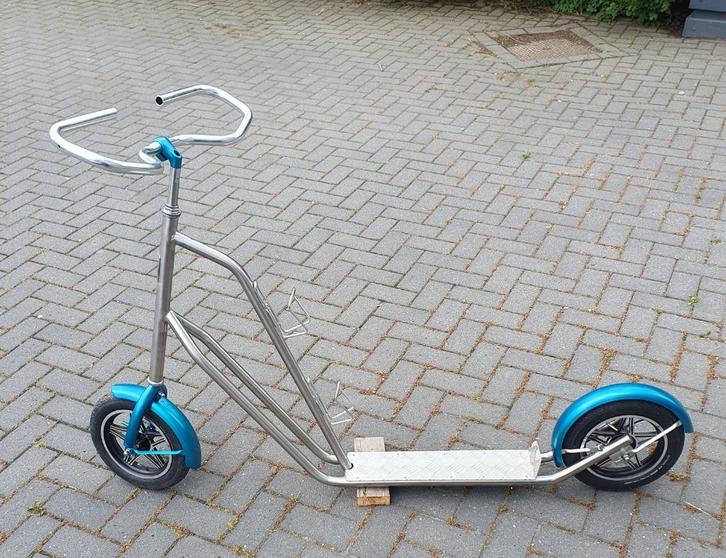 Step elfstedentocht rvs, Fietsen en Brommers, Steps, Nieuw, Gewone step, Ophalen