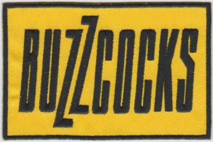 Buzzcocks stoffen opstrijk patch embleem, Verzamelen, Muziek, Artiesten en Beroemdheden, Nieuw, Kleding, Ophalen of Verzenden