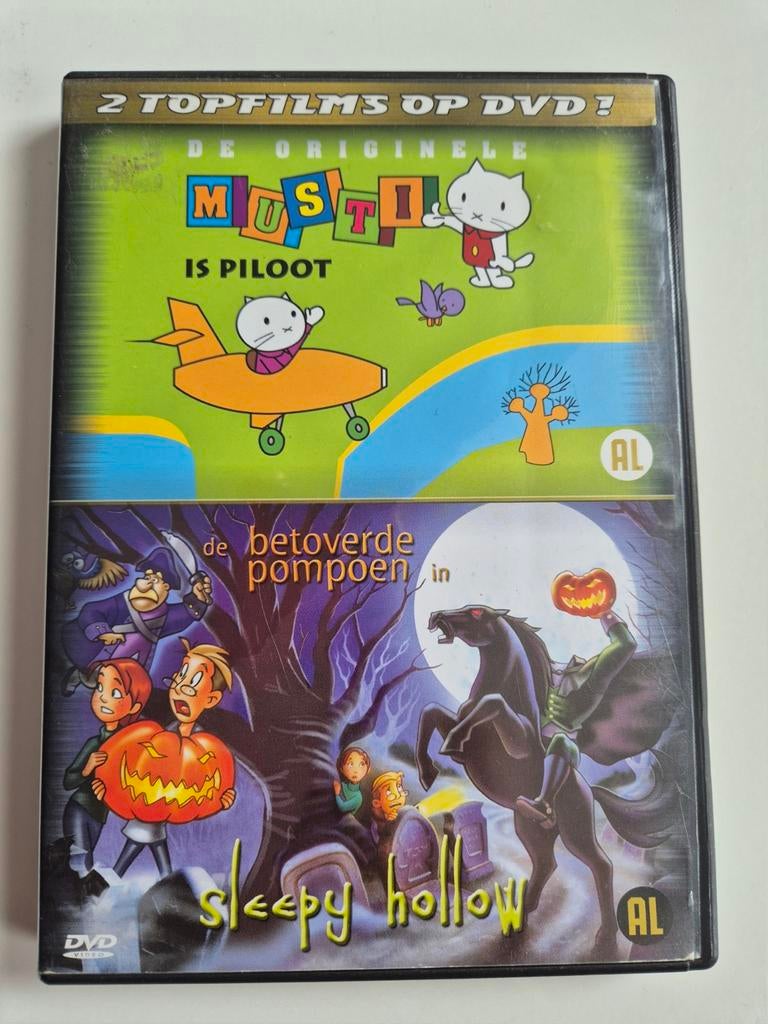 Musti is Piloot & De Betoverde Pompoen DVD, Cd's en Dvd's, Dvd's | Kinderen en Jeugd, Avontuur, Alle leeftijden, Boxset, Ophalen of Verzenden