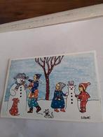 S. MAUDET. MONDSCHILDER 1986 de hoed wordt opgezet, Ophalen of Verzenden, 1980 tot heden, Kinderen