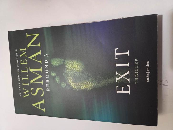 Willem Asman - Exit, Boeken, Thrillers, Zo goed als nieuw, Ophalen of Verzenden