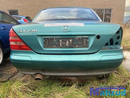 MERCEDES SLK R170 Groen 279 achterbumper 1996-2004, Auto-onderdelen, Carrosserie en Plaatwerk, Bumper, Mercedes-Benz, Achter, Gebruikt
