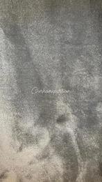 LAAGPOLIG VELVET VELOURS ANTRACIET ZWART ZILVER GRIJS ERICKU, Ophalen, Zwart, 200 cm of meer, Zo goed als nieuw