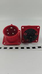 PCE 615-6V - CEE inbouw toestelcontactdoos recht 16A 5p 6h, Ophalen of Verzenden, Nieuw