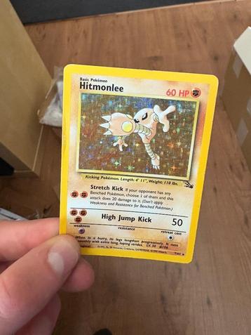 Hitmonlee Pokémon fossil  beschikbaar voor biedingen