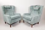 Set Artifort fauteuils | lounge chairs Artifort light blue, Huis en Inrichting, Fauteuils, Ophalen of Verzenden, Zo goed als nieuw