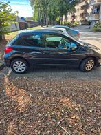 Peugeot 207 1.4 16V 3DRS 2007 Zwart, Auto's, Voorwielaandrijving, Stof, Zwart, 4 cilinders