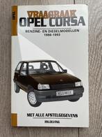 Vraagbaak Opel Corsa A Benzine- en Dieselmodellen 1986-1993, Auto diversen, Ophalen of Verzenden