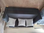 Ikea slaapbank Solsta 2 persoons grijs, Huis en Inrichting, Ophalen, Tweepersoons, Grijs, 140 cm