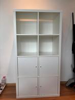 Ikea Kallax kast hoogglans wit, Ophalen, 50 tot 100 cm, Zo goed als nieuw, 150 tot 200 cm