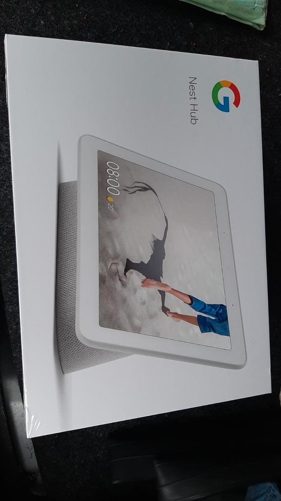 Google Nest Hub..nieuw in doos, Audio, Tv en Foto, Fotografie | Digitale fotolijsten, Kleiner dan 8 inch, Ophalen