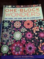 One block wonders, one fabric one shape one of a kindquilts, Ophalen of Verzenden, Zo goed als nieuw