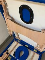 Professionele massagetafel NIEUW - opvouwbaar, blauw + tas, Ophalen, Nieuw, Massagetafel