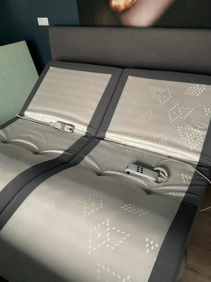 Tweepersoonsbed elektrisch - Duo systeem 2x 90 bij 200, Huis en Inrichting, Slaapkamer | Waterbedden, Gebruikt, Duo-systeem, 180 cm