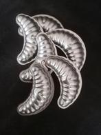6 vintage chocoladevormen croissant groot, Ophalen of Verzenden, Zo goed als nieuw, Versiering