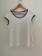 Vanilia / prachtige top/ wit- blauw/ maat 38, Kleding | Dames, Tops, Maat 38/40 (M), Verzenden, Wit, Nieuw