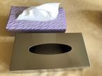 Metalen nieuwe tissues box voor op tafel of aan de muur, Ophalen of Verzenden, Nieuw, Overige typen