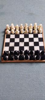 Uniek italiaans marmeren schaakspel, Ophalen of Verzenden, Gebruikt