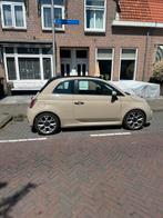 Fiat 500 S cappuccino cabrio, Auto's, 945 kg, Zwart, Overige kleuren, Cabriolet