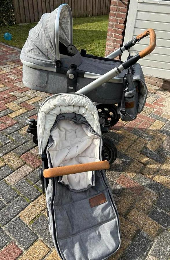 Joolz Day 1 Kinderwagen Grijs, Kinderen en Baby's, Kinderwagens en Combinaties, Gebruikt, Combiwagen, Overige merken, Luchtbanden