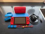 Nintendo Switch Mario red edition, Spelcomputers en Games, Ophalen, Zo goed als nieuw, Met 2 controllers, Switch 2019 Upgrade
