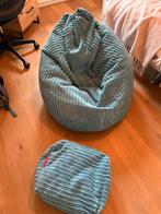 Bean Bag and Foot Rest, Huis en Inrichting, Zitzakken, Ophalen, Zo goed als nieuw