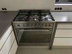 Smeg Fornuis 90cm + Afzuigkap - Zelf Demonteren, Witgoed en Apparatuur, Fornuizen, Ophalen, Gebruikt, 60 cm of meer, Gas