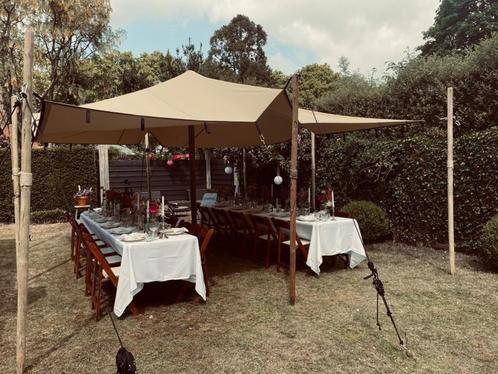 Te huur party stretchtent tuin stretchtent, Tuin en Terras, Partytenten, Zo goed als nieuw, Partytent, Ophalen of Verzenden