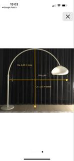 Gepo XXL Booglamp - Midcentury Design, Huis en Inrichting, Lampen | Vloerlampen, Ophalen, Gebruikt, 200 cm of meer, Gijpsvintage
