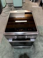 Fornuis - Inductie - 50 cm - RVS/Zwart, Witgoed en Apparatuur, Fornuizen, Zo goed als nieuw, Inductie, Vrijstaand, 85 tot 90 cm