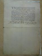 Certificaat van de Oostindische Compagny 1606., Ophalen