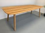 Deens ovale teak tuintafel Lugano 240cm en 180cm, Ophalen of Verzenden, Nieuw, Ovaal, Teakhout