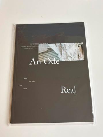 SEVENTEEN - An Ode Notebook (Real) beschikbaar voor biedingen