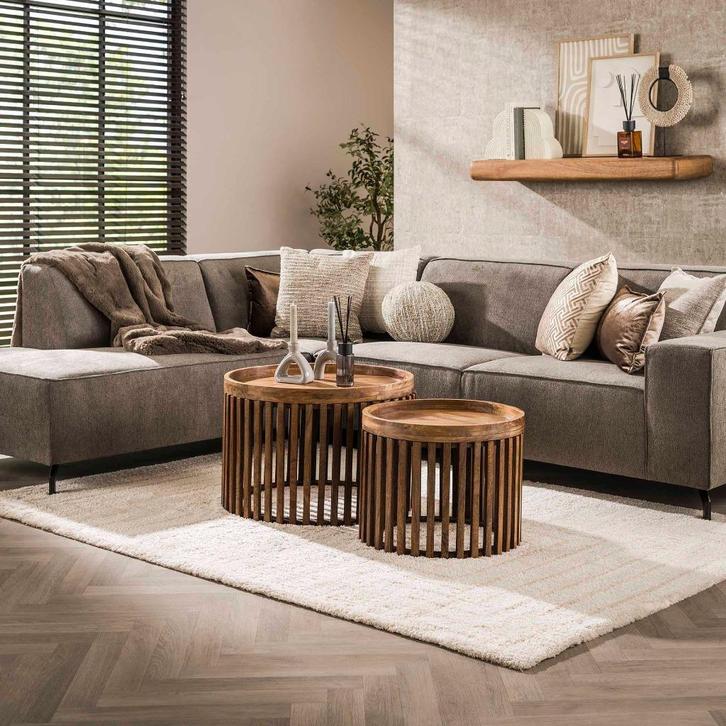 Salontafel Elysium (Internet retour), Huis en Inrichting, Tafels | Bijzettafels, Nieuw, Rond, 60 cm of meer, 75 cm of meer, Ophalen of Verzenden