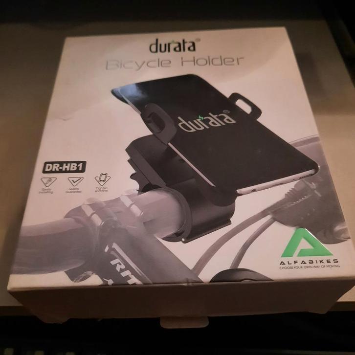 Durata Fiets Telefoonhouder - Nieuw in doos!, Fietsen en Brommers, Fietsaccessoires | Overige Fietsaccessoires, Nieuw, Ophalen of Verzenden